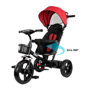 Triciclo Sun 360 Rojo - Prinsel