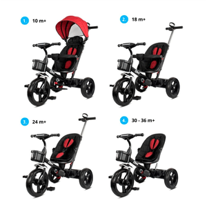 Triciclo Sun 360 Rojo - Prinsel