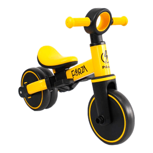 Triciclo Convertible en Bicicleta de Balance Amarillo - Prinsel