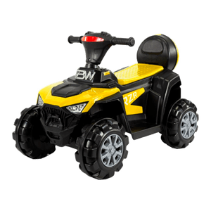 Carro Montable Eléctrico Ranger GT Amarillo y Negro 6V - Prinsel