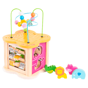 Cubo De Juegos Interactivo 6 en 1 Madera - KIDDOH