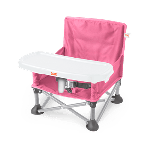 Silla Comedor para Bebés Portátil 3 en 1 Rosa - Bright starts