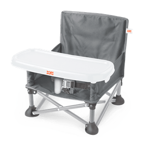 Silla Comedor para Bebés Portátil 3 en 1 Gris - Bright starts