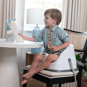 Silla Booster Comedor 2 en 1 Azul para Bebé - Ingenuity