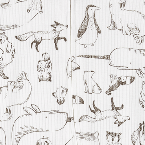 Pijama Enteriza Estampado Animales Bebés Unisex - Carter's