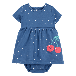 Body Puntos Azul Bebés Niñas - Carter's