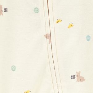 Pijama Enteriza Conejos Beige Bebés Unisex - Carter's