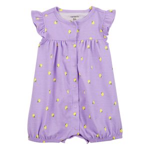 Mameluco Estampado Morado Bebés Niñas - Carter's