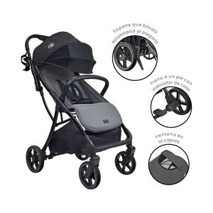 Coche Compacto para Bebé Nova Negro - Priori