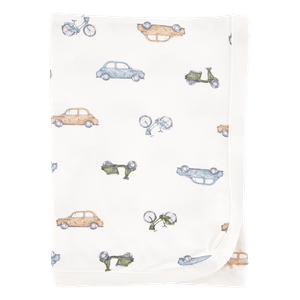 Manta Carros Blanca Bebés Niños - Carter's