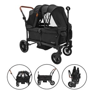 Coche Compacto Everet Duo Vagón Negro - Priori