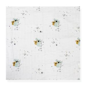 Set 2 Paños Unisex Blanco - Monbaby