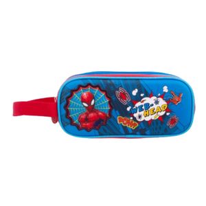 Cartuchera Doble 3D Infantil Spiderman - Marvel