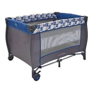 Corral Cuna Niza Azul - Happy Baby
