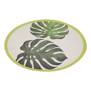 Plato Hojas Bamboo 25cm - Ikhome
