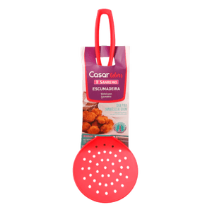 Espumadera Roja de Plástico - Sanremo