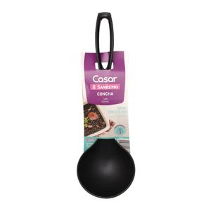 Cucharón Negro de Plástico 123ml - Sanremo