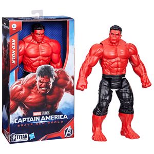 Figura Titan Hero Series Hulk Rojo 30cm - Marvel