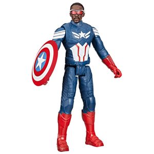 Figura Titan Hero Series Brave New World Capitán América 30cm - Marvel