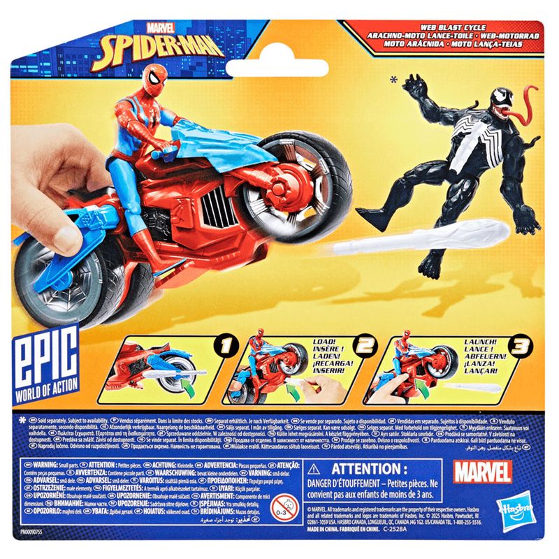 Figura-Epic-World-of-Action-Moto-Aracnida-Spiderman-Marvel
