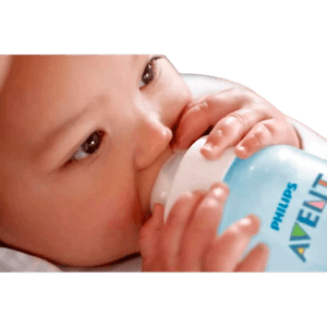 Tetero Válvula Anticólicos Azul 11Oz - Avent