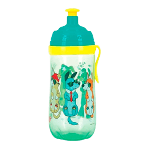 Vaso Boquilla de Silicona Perros 360ml - Nuby
