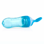 Tetero-Silicona-con-2-Cucharas-Azul-Nuby