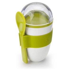 Vaso con Cuchara para Cereal Plástico - Joie