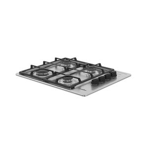 Cubierta Mabe 60 Cm a Gas Natural 110-127V 4 Puestos Inox PM6054NF0