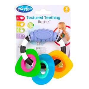 Sonajero Mordedor Texturizado para Dentición - Playgro