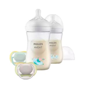 Set Regalo 2 Teteros Natural y 2 Chupos Ultra Air - Avent