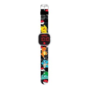 Reloj Led Digital - Pokemon