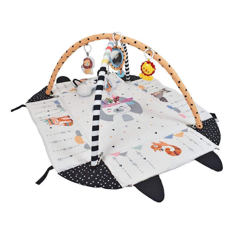Gimnasio-Interactivo-Bosque-Gris-2-en-1-Premium-Baby