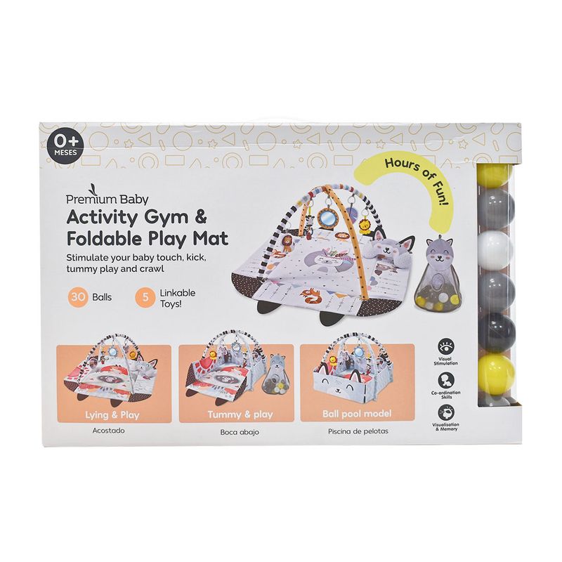 Gimnasio-Interactivo-Bosque-Gris-2-en-1-Premium-Baby