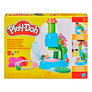 Set de Masa Moldeable Microscopio Luminoso - Play-Doh