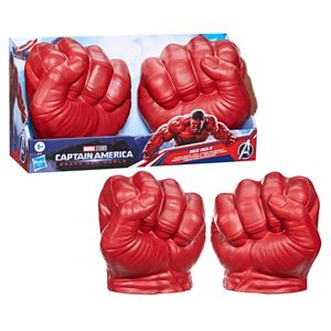 Guantes Super Puños Gamma Hulk Rojo - Marvel