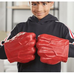 Guantes Super Puños Gamma Hulk Rojo - Marvel