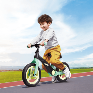Bicicleta de Aprendizaje Verde y Negra 3 a 6 años - Hape
