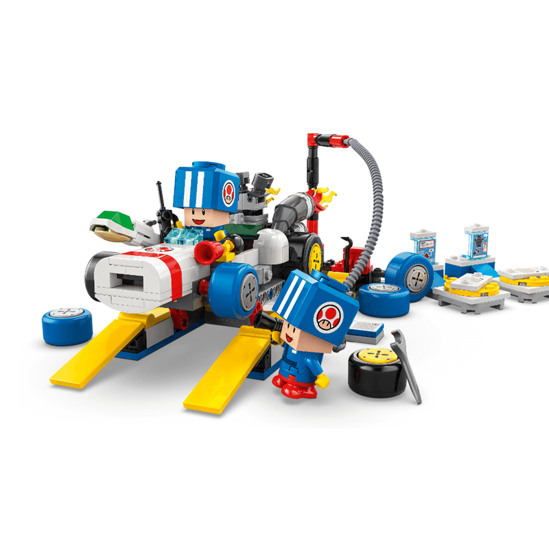 Set-Mario-Kart--Garaje-de-Toad-390-Piezas-LEGO