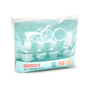 Kit Viajero Transparente - Plasticforte