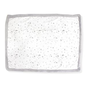 Cobija Estampada Blanca Unisex 102x78cm- Baby Fresh