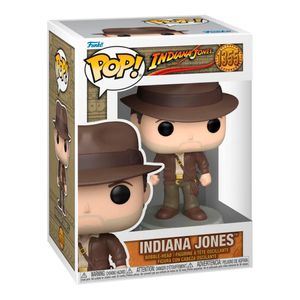 Figura Pop Movies: Indiana Jones Chaqueta Café Cabeza Oscilante - Funko