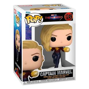 Figura Pop Movies: Captain Marvel Cabeza Oscilante - Funko