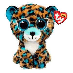 Peluche Beanie Boos Cobalt Leopardo Azul 15cm - Ty