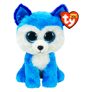 Peluche Beanie Boos Prince Husky Azul 15cm - Ty