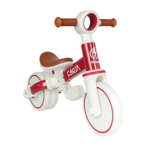 Triciclo 2 en 1 Bicicleta de Balance Forza Blanco y Rojo - Prinsel