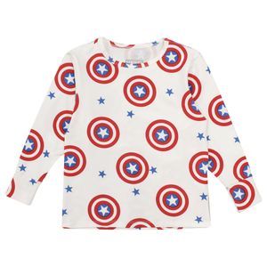 Set Pijama 2 Piezas Estampada Niños - Capitán América