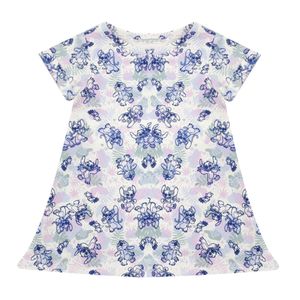 Vestido Manga Corta Estampado Niñas - Lilo y Stitch