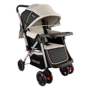 Coche para Bebé Convencional Manillar Reversible Napoli Beige - Bebesit