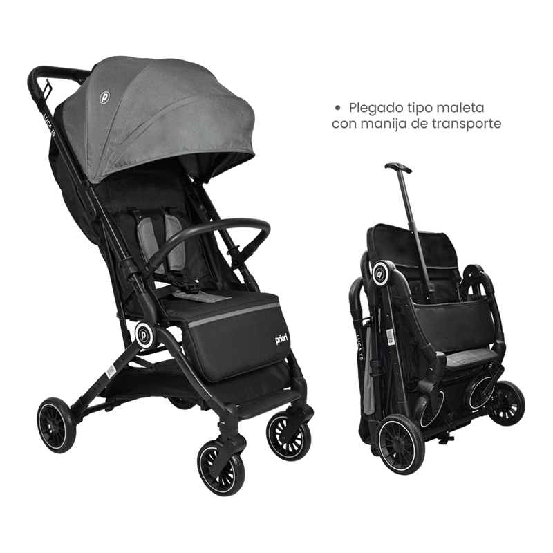 Para Carro Porta Bebe Negro Coche Para Bebé Travel System Luca Con